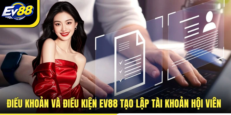 Điều khoản và điều kiện EV88 tạo lập tài khoản hội viên