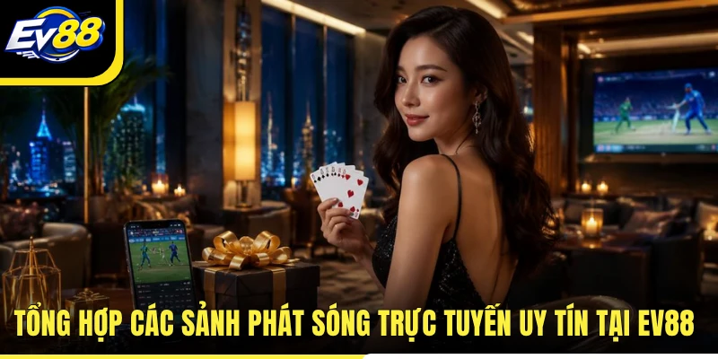 Tổng hợp các sảnh phát sóng trực tuyến uy tín tại EV88