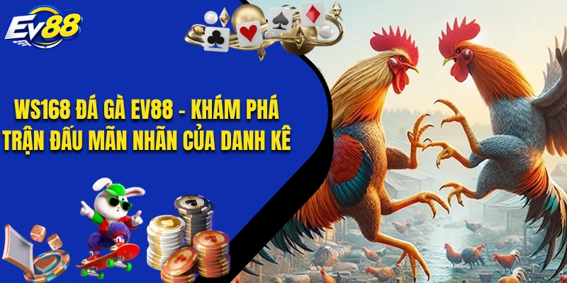 WS168 Đá Gà EV88 - Khám Phá Trận Đấu Mãn Nhãn Của Danh Kê